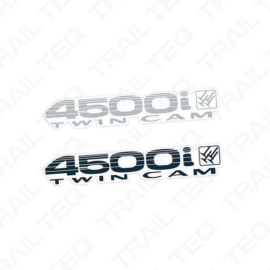 4500i Twin Cam Tailgate Decal - 80 Series Landcruiser