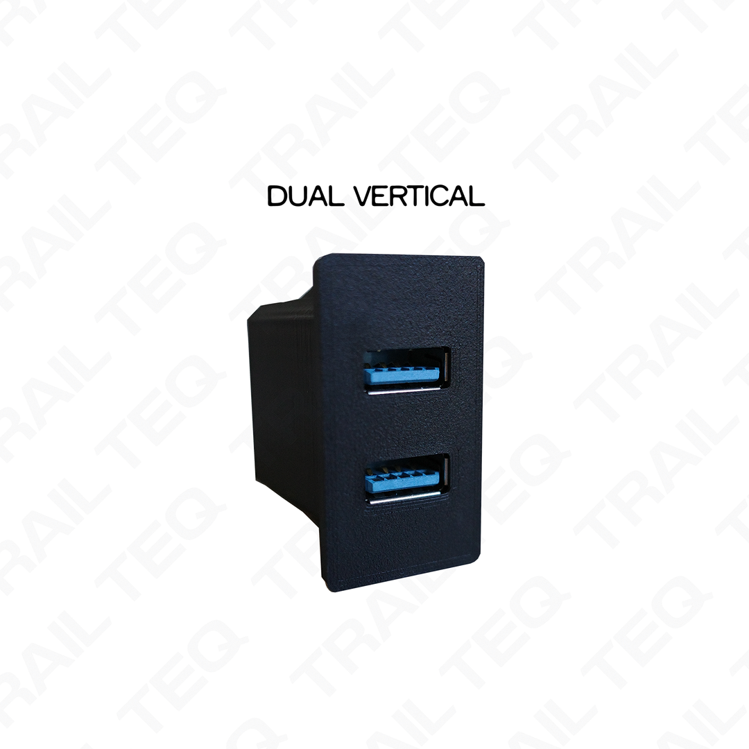 USB-A 3.0 Pass Through - Suit Toyota Old Style Switch Hole