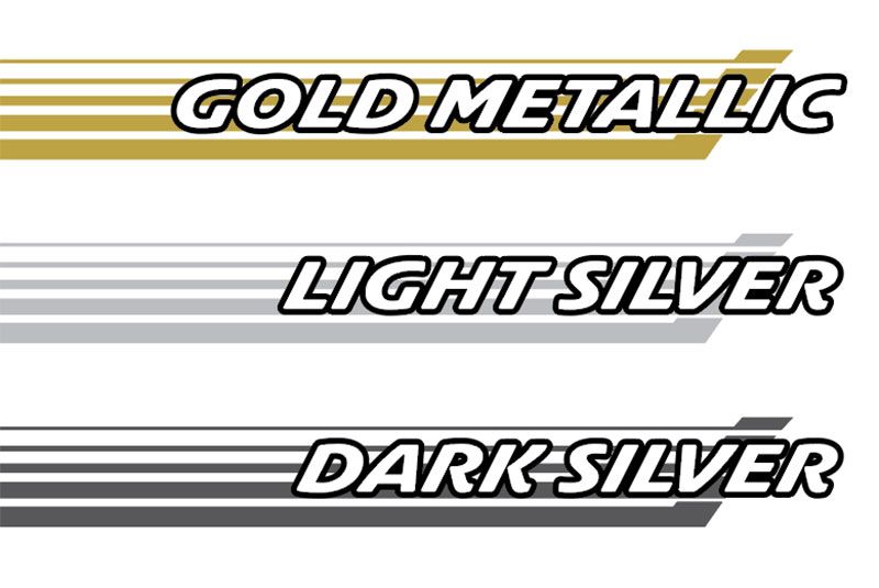 80 Series Landcruiser VXR-IV Body Stripe Kit