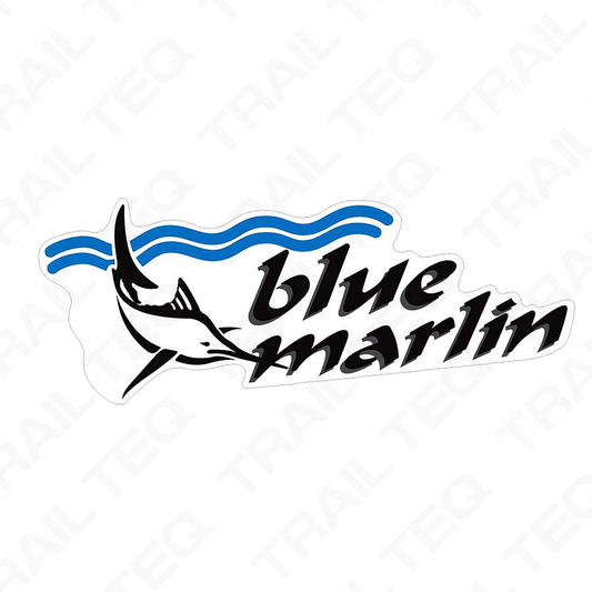 Blue Marlin Edition Tailgate Decal - 80 Series Landcruiser