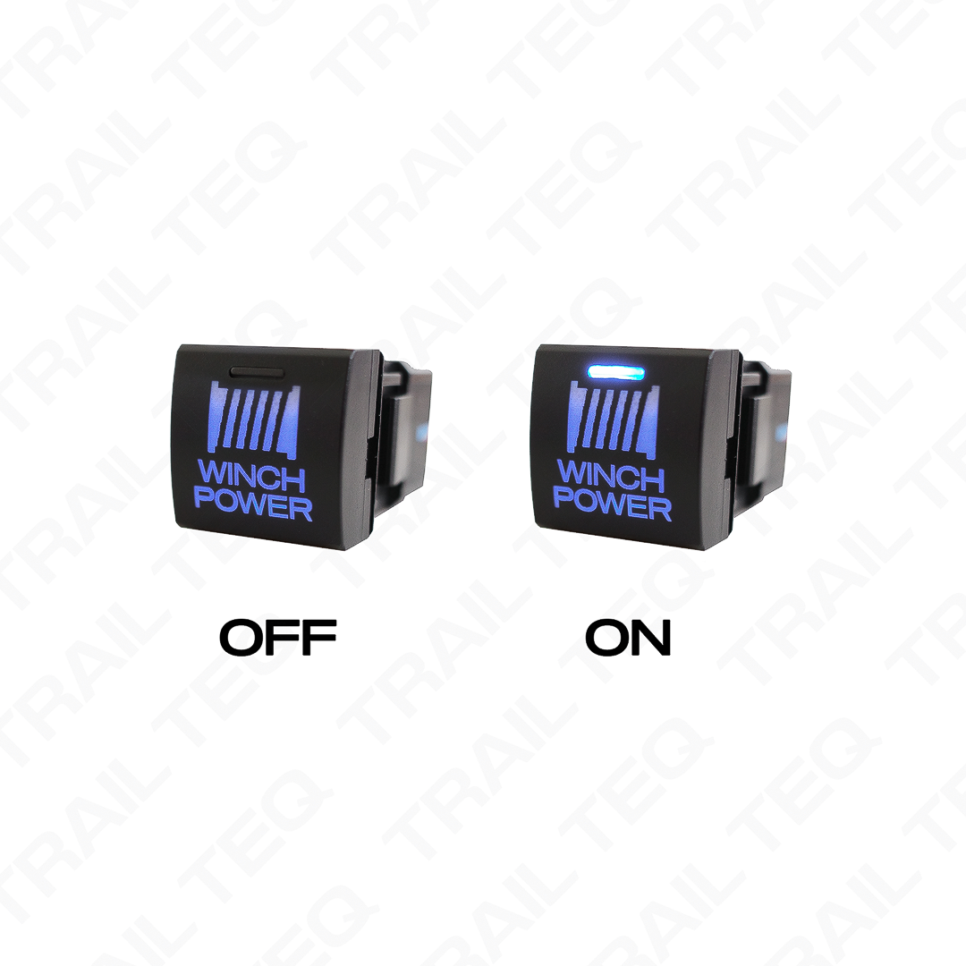 Trail Teq Custom Push Switch (Toyota Single Square Style) (ON/OFF)