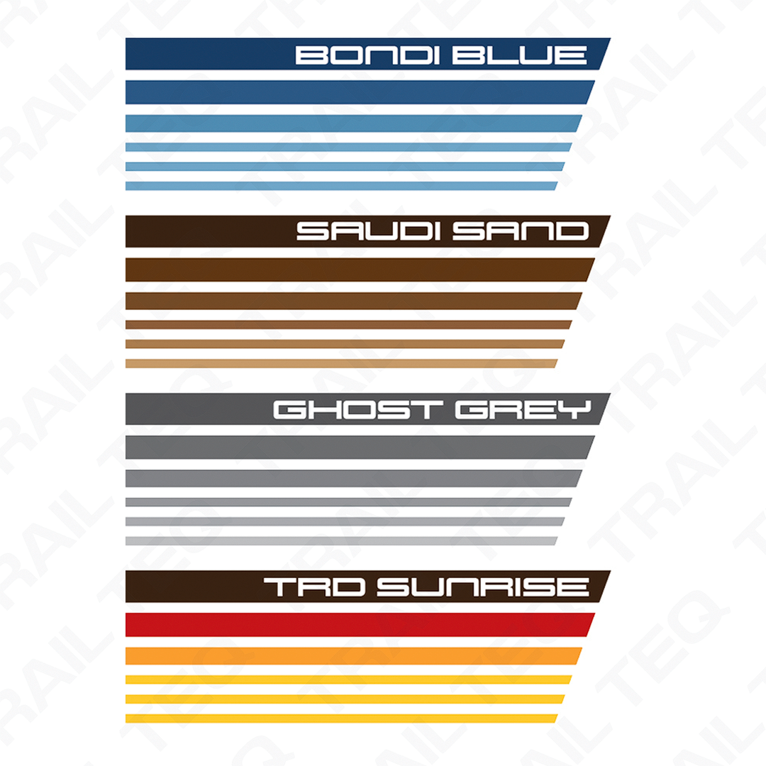 80 Series Landcruiser Jabiru Body Stripe Kit