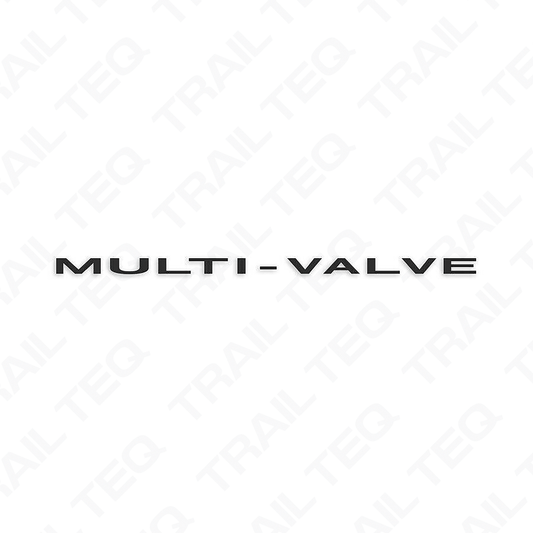 Multi Valve Tailgate Decal - 80 Series Landcruiser