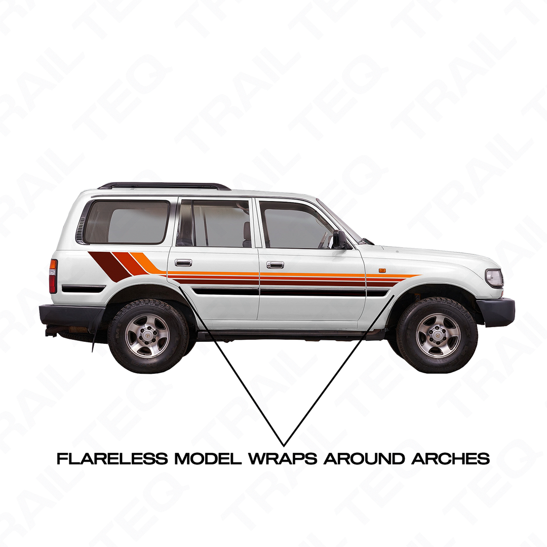 80 Series Landcruiser Seattle Body Stripe Kit