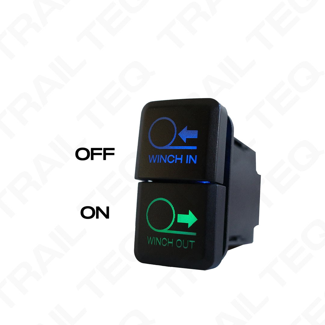 Trail Teq Custom Push Switch (Toyota Dual Vertical Rectangle)