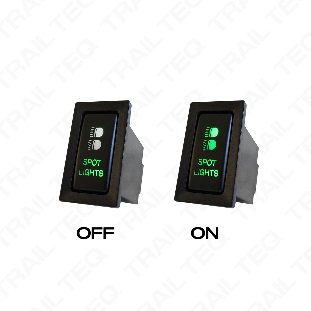 Trail Teq Custom Push Switch (Regular ON/OFF) (Toyota Old Style Vertical)