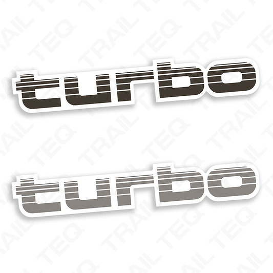 Turbo Quarter Panel Decal - 80 Series Landcruiser