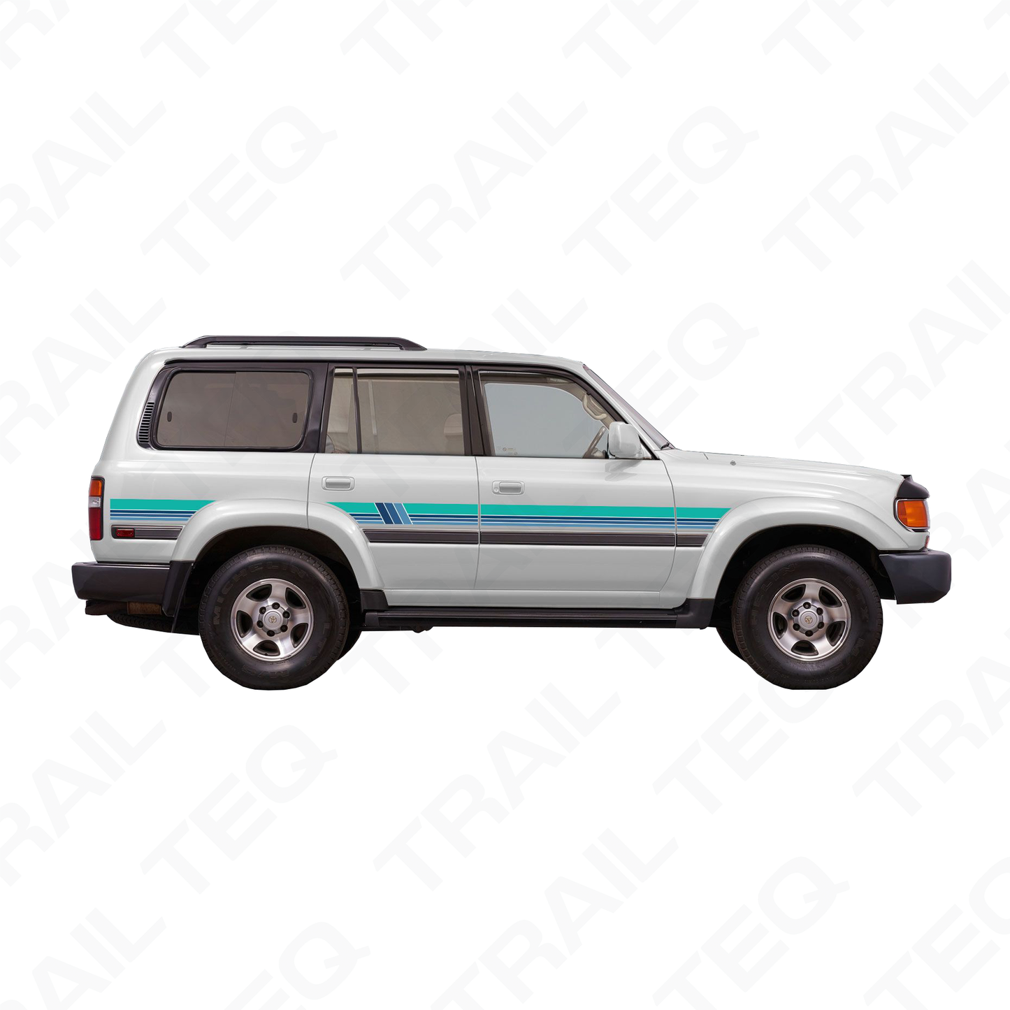 80 Series Landcruiser Mt Isa Body Stripe Kit