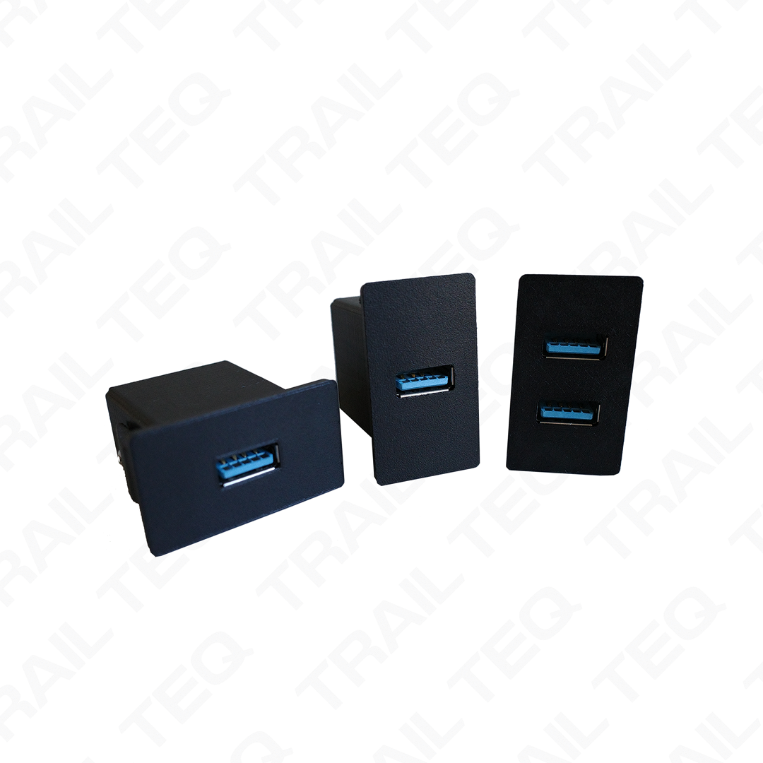 USB-A 3.0 Pass Through - Suit Toyota Old Style Switch Hole