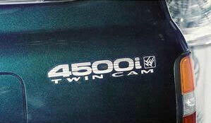 4500i Twin Cam Quarter Panel Decal - 80 Series Landcruiser