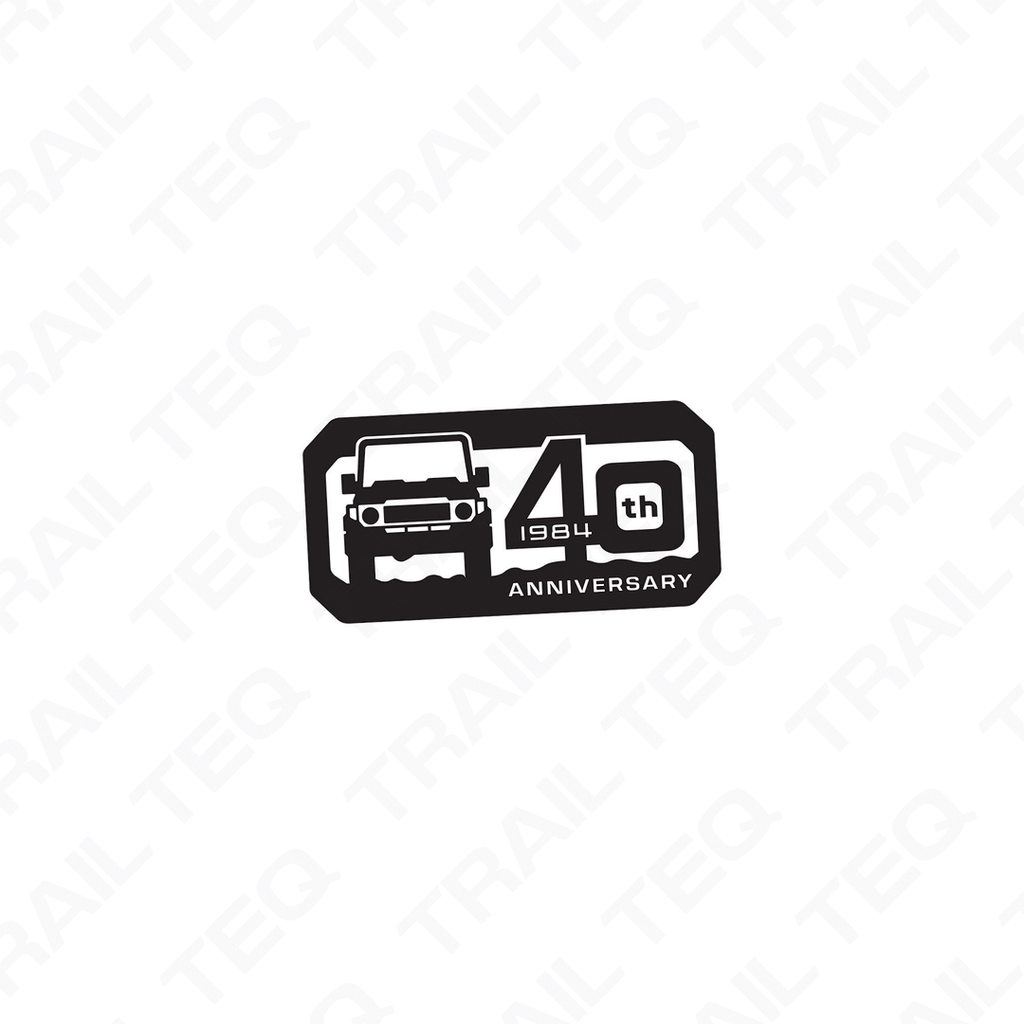 40th Anniversary Fender Decal - 70 Series Landcruiser