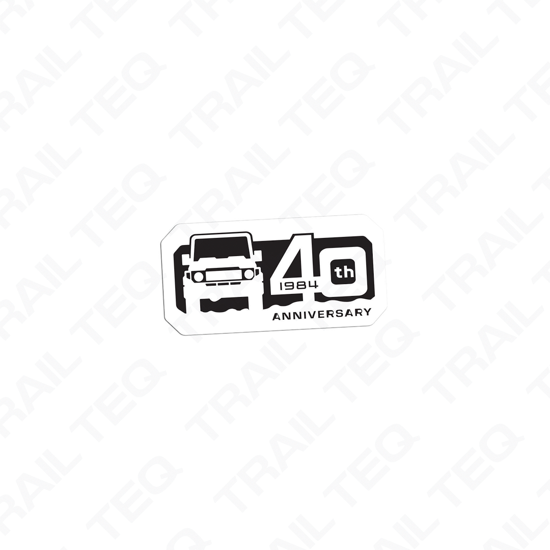 40th Anniversary Fender Decal - 70 Series Landcruiser