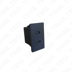 USB-C Pass Through - Suit Toyota Old Style Switch Hole