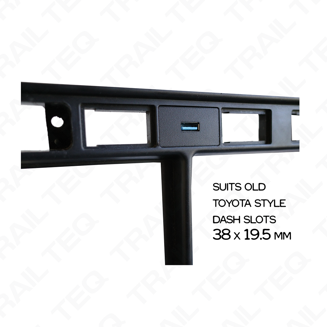 USB-A 3.0 Pass Through - Suit Toyota Old Style Switch Hole