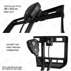 UHF Handheld / RJ45 Cat 6 Combination Pass Through Mount - Suit Toyota Old Style Switches / Diff Lock Switch Spot