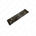 PTO Winch Instructions Decal - 70 Series Landcruiser