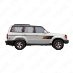 80 Series Landcruiser Broome V2 Body Stripe Kit