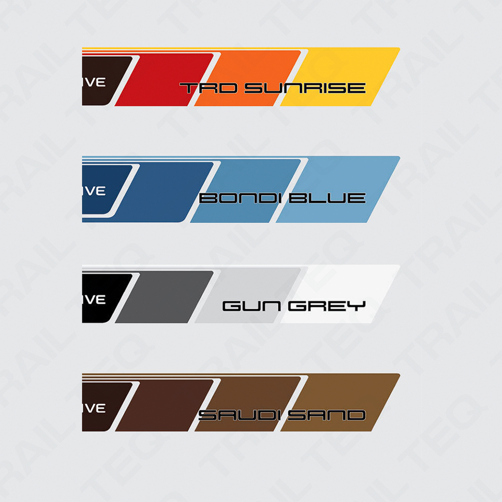 80 Series Landcruiser Cobar Body Stripe Kit