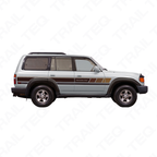80 Series Landcruiser Cobar Body Stripe Kit