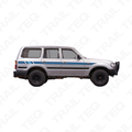 80 Series Landcruiser Cooma Body Stripe Kit