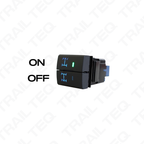 Trail Teq Custom Push Switch (Toyota Dual Square Style)