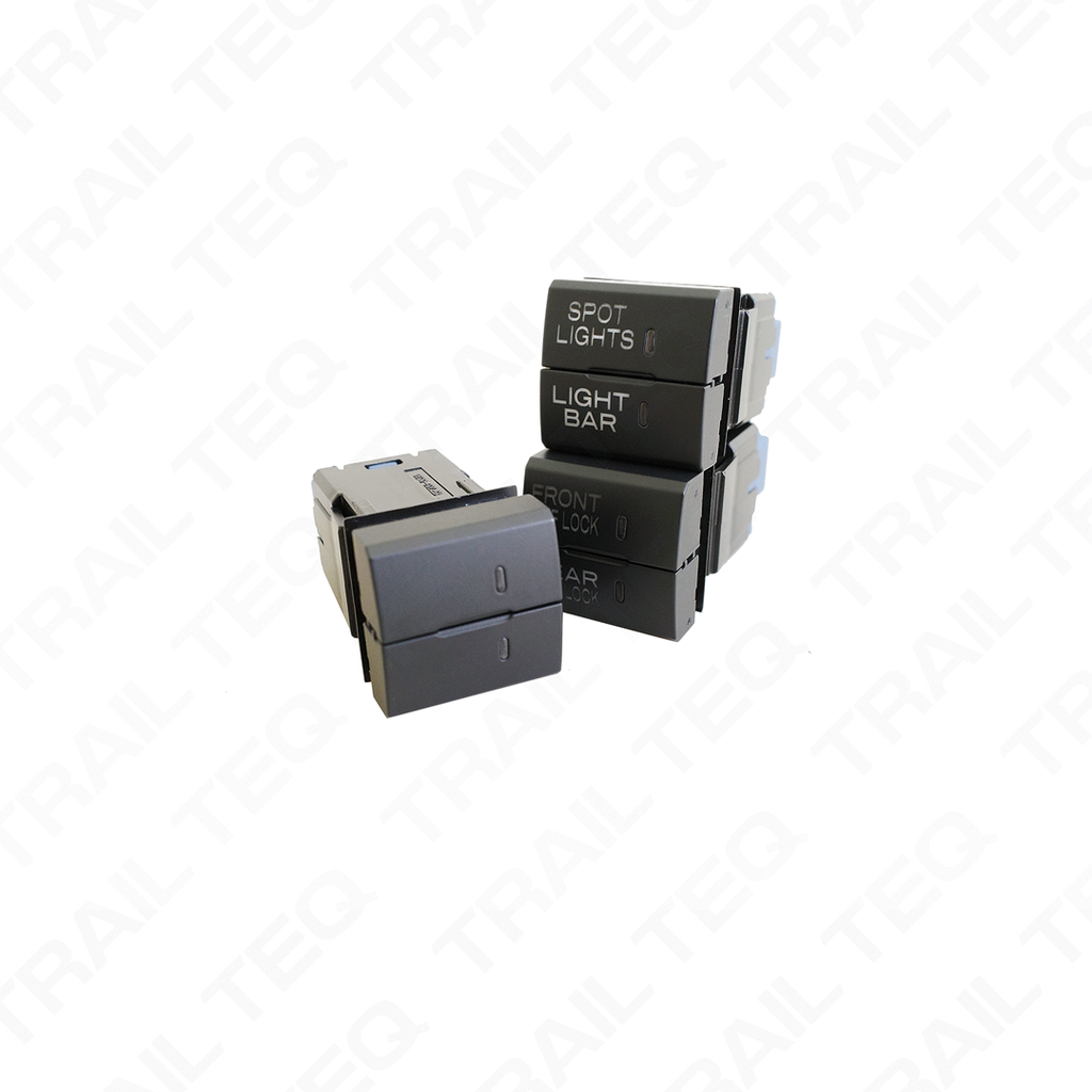 Trail Teq Custom Push Switch (Toyota Dual Square Style)
