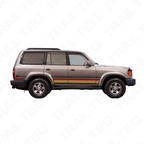 80 Series Landcruiser Jabiru Body Stripe Kit