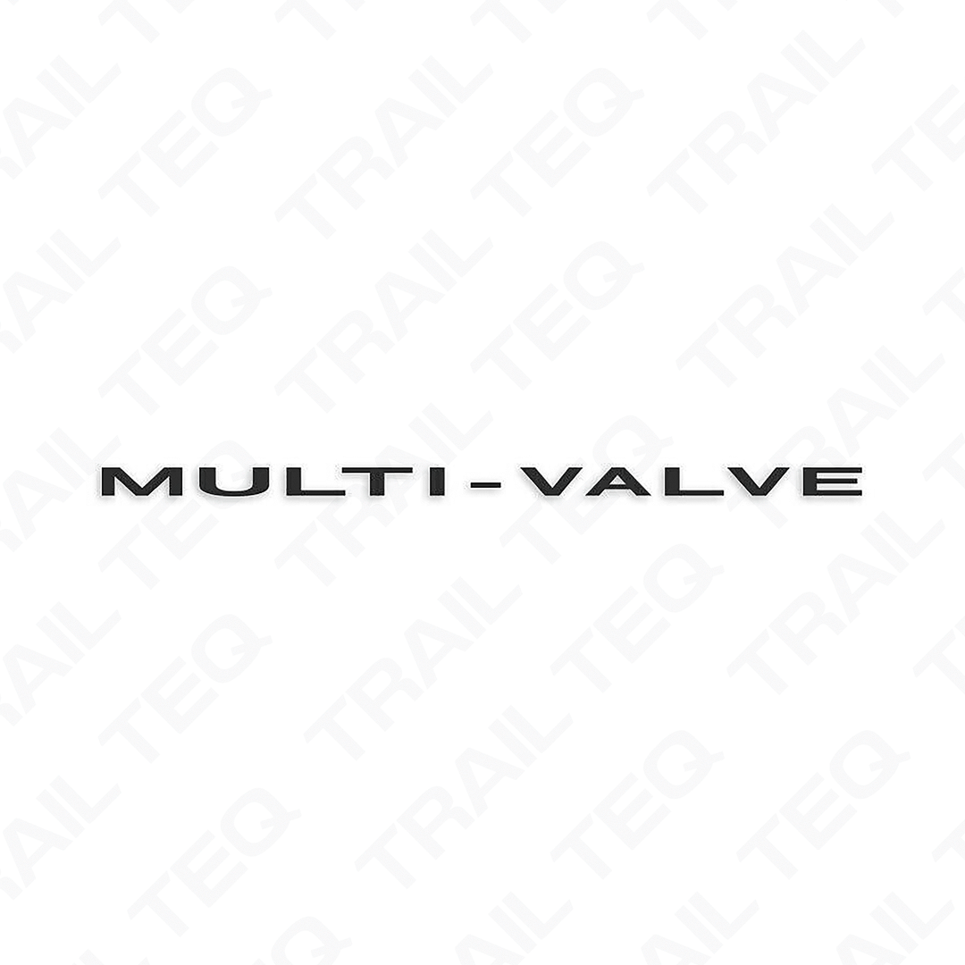 Multi Valve Tailgate Decal - 80 Series Landcruiser