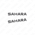 Sahara Rear Quarter Mould Decals - 80 Series Landcruiser