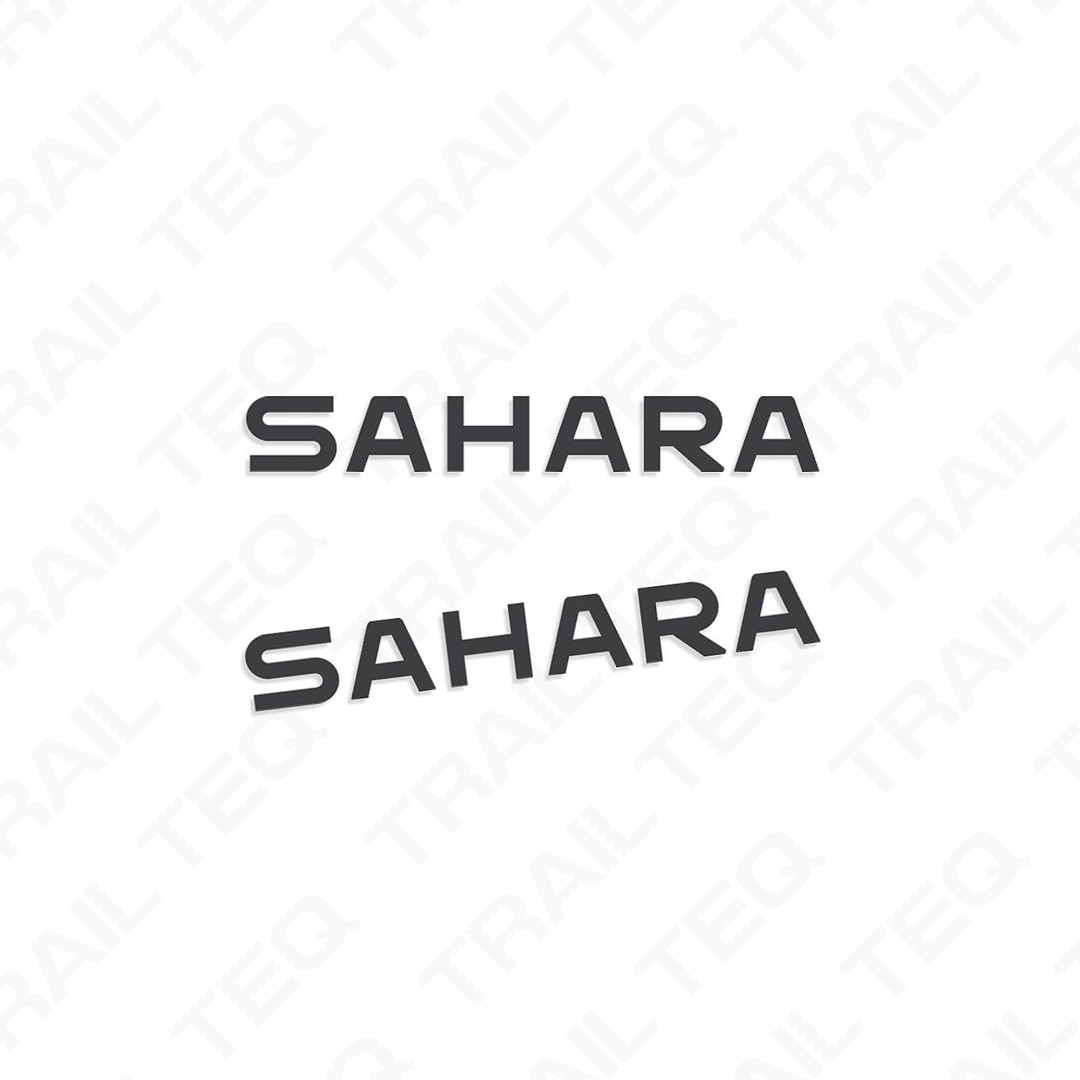 Sahara Rear Quarter Mould Decals - 80 Series Landcruiser