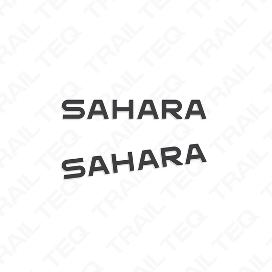 Sahara Rear Quarter Mould Decals - 80 Series Landcruiser