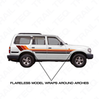 80 Series Landcruiser Seattle Body Stripe Kit