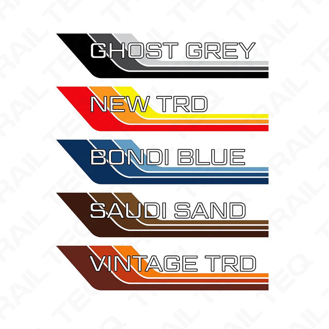 80 Series Landcruiser Seattle Body Stripe Kit