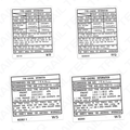 Tyre Information Placard - 80 Series Landcruiser