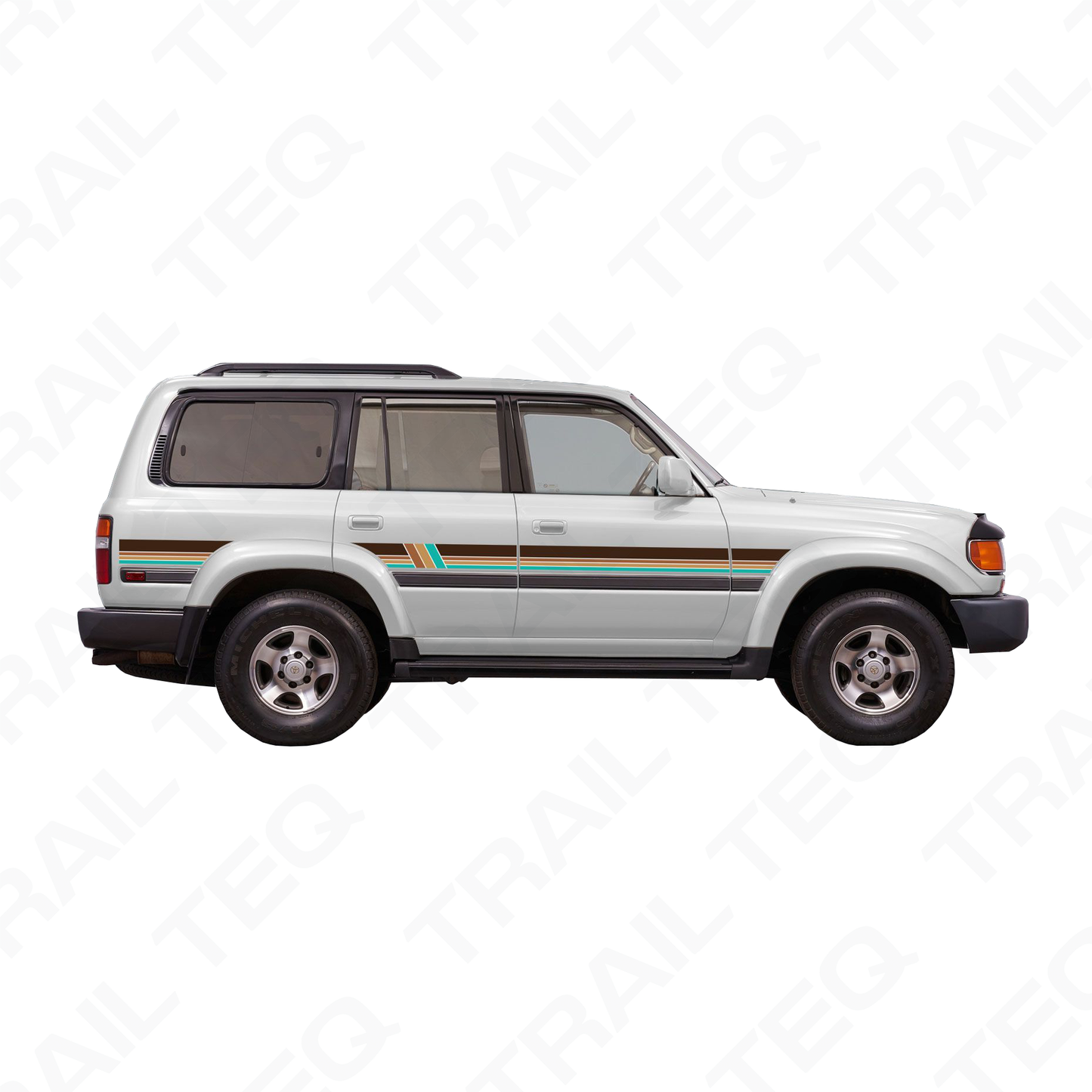 80 Series Landcruiser Mt Isa Body Stripe Kit