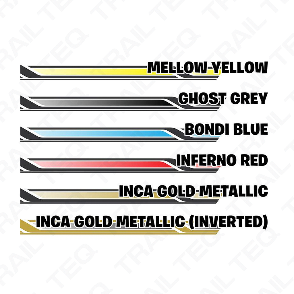 80 Series Landcruiser VXR-II Body Stripe Kit