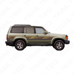 80 Series Landcruiser VXR-III Body Stripe Kit