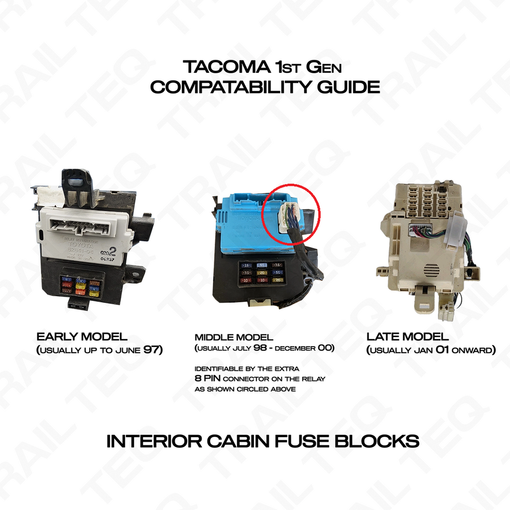 Tacoma 1st Gen Plug-and-Play Keyless Remote Entry