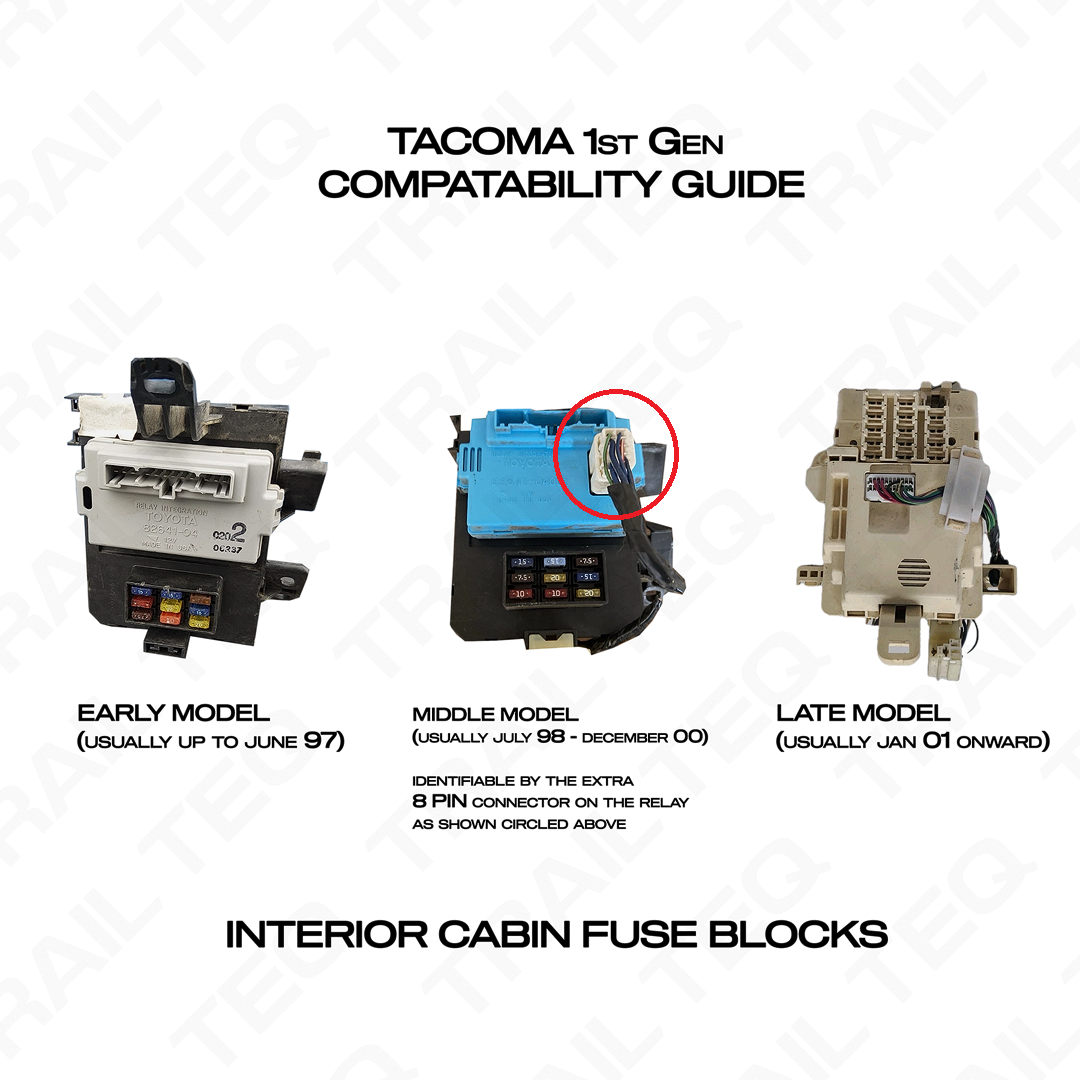 Tacoma 1st Gen Plug-and-Play Keyless Remote Entry